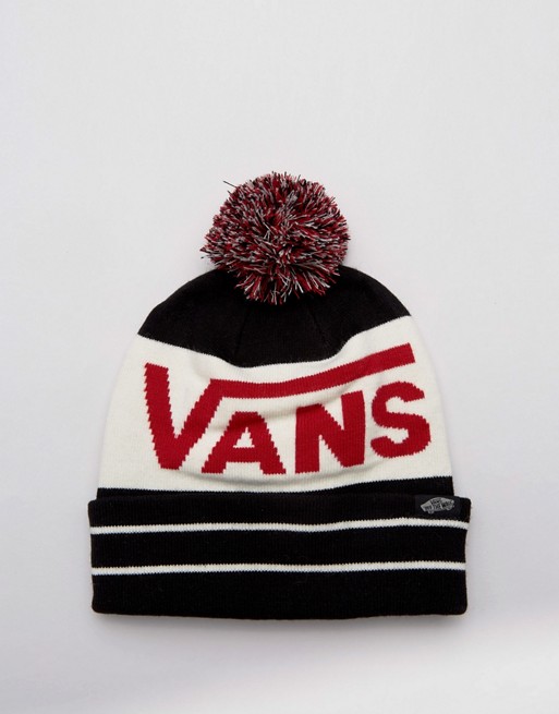 Vans Logo Knit Beanie, £25, ASOS