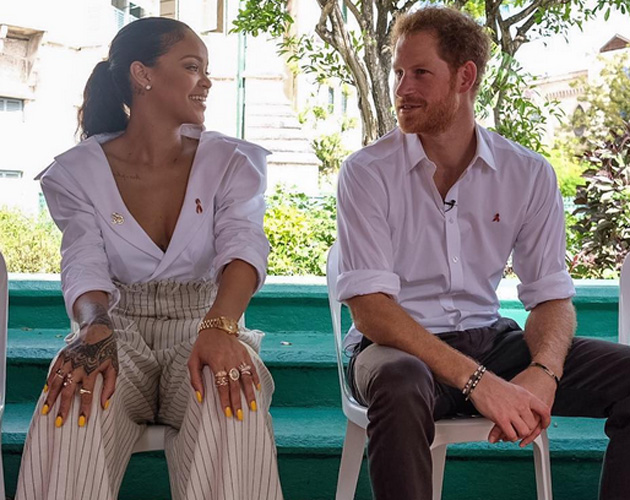 So Prince Harry And Rihanna’s HIV Test Got A Little Awkward