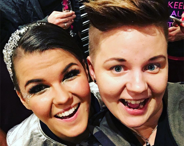 Saara Aalto and fiancée Meri