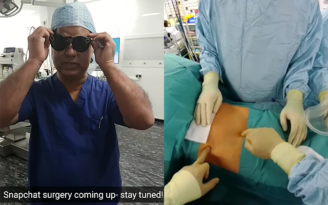Ugh, Doctor Livestreams Real Life Surgery Through Snapchat
