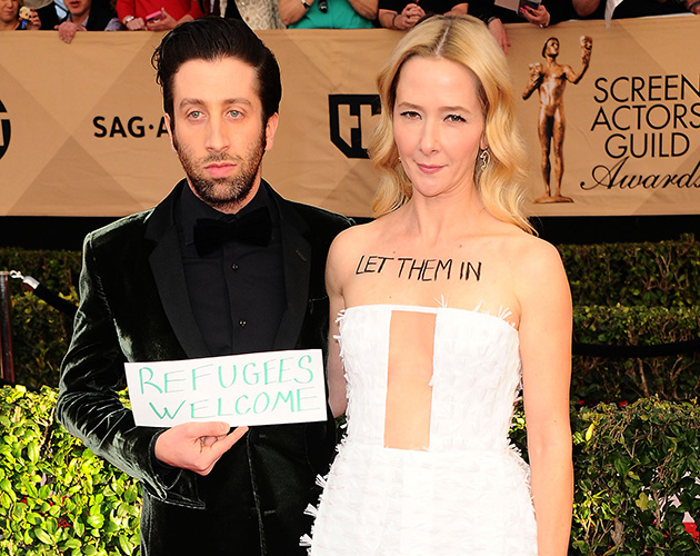 Actors Red Carpet Protest SAGs