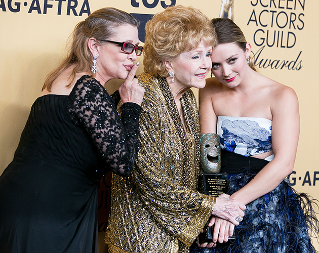 Carrie Fisher, Debbie Reynolds and Billie Lourd