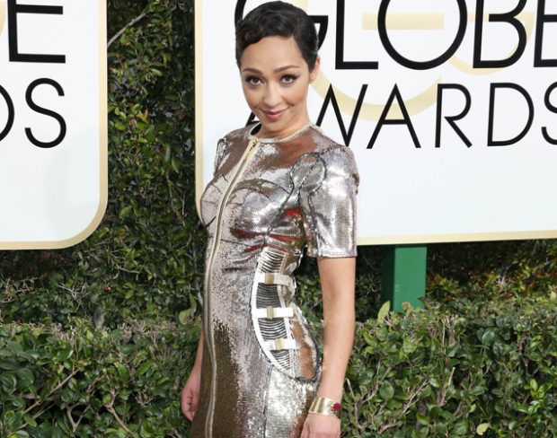 Ruth Negga at the Golden Globes 2017