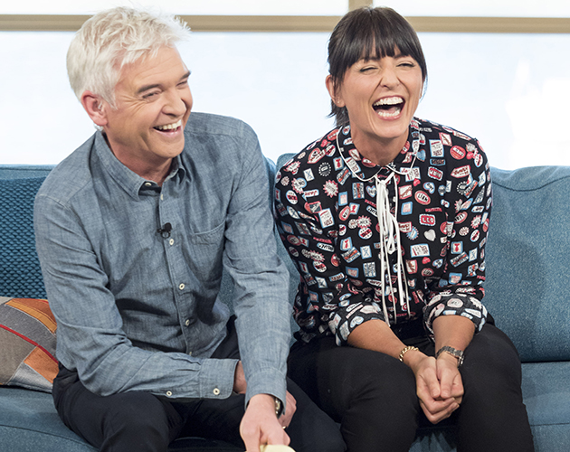 Davina McCall and Phillip Schofield