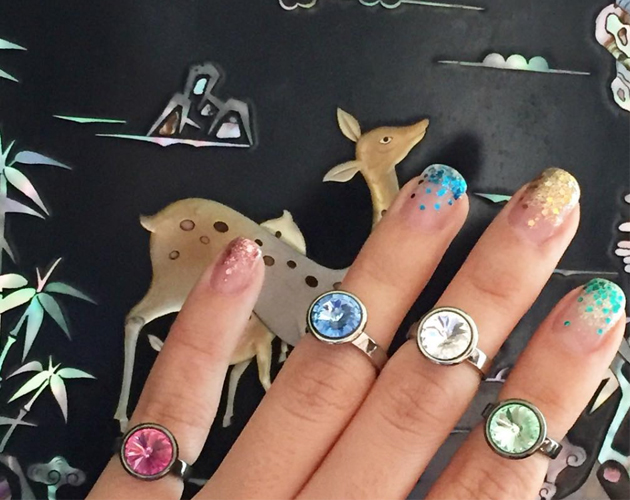 Glitter Tears Nail Art Will Blast Away January Blues
