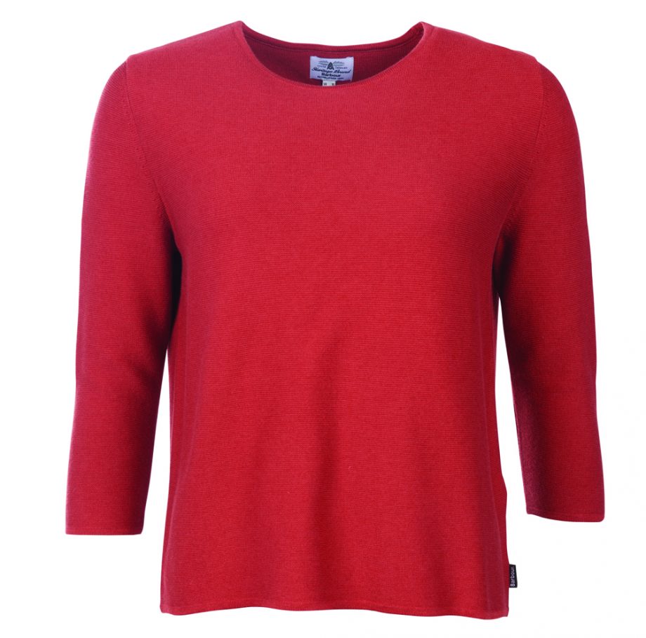 Cropped Jumper, £129, Barbour