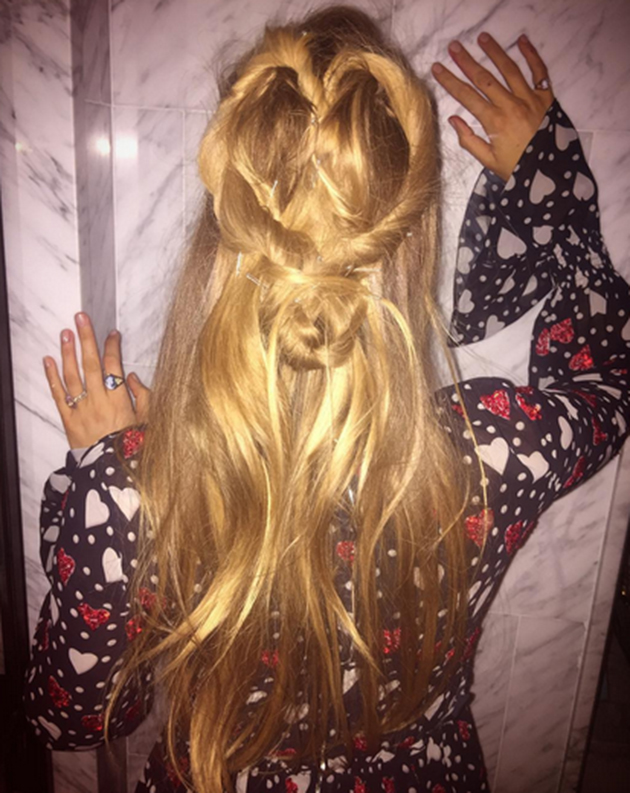 heart hair