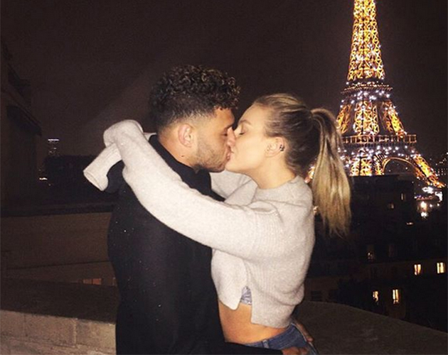 Perrie Edwards and Alex Oxlade-Chamberlain