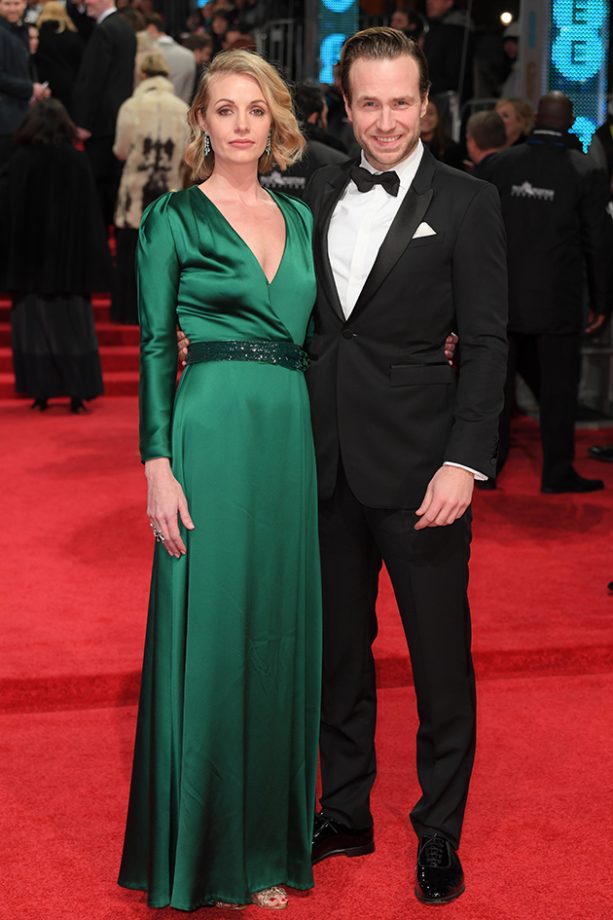 Rafe Spall and his wife Eliza Du Toit perfectly complimented each other