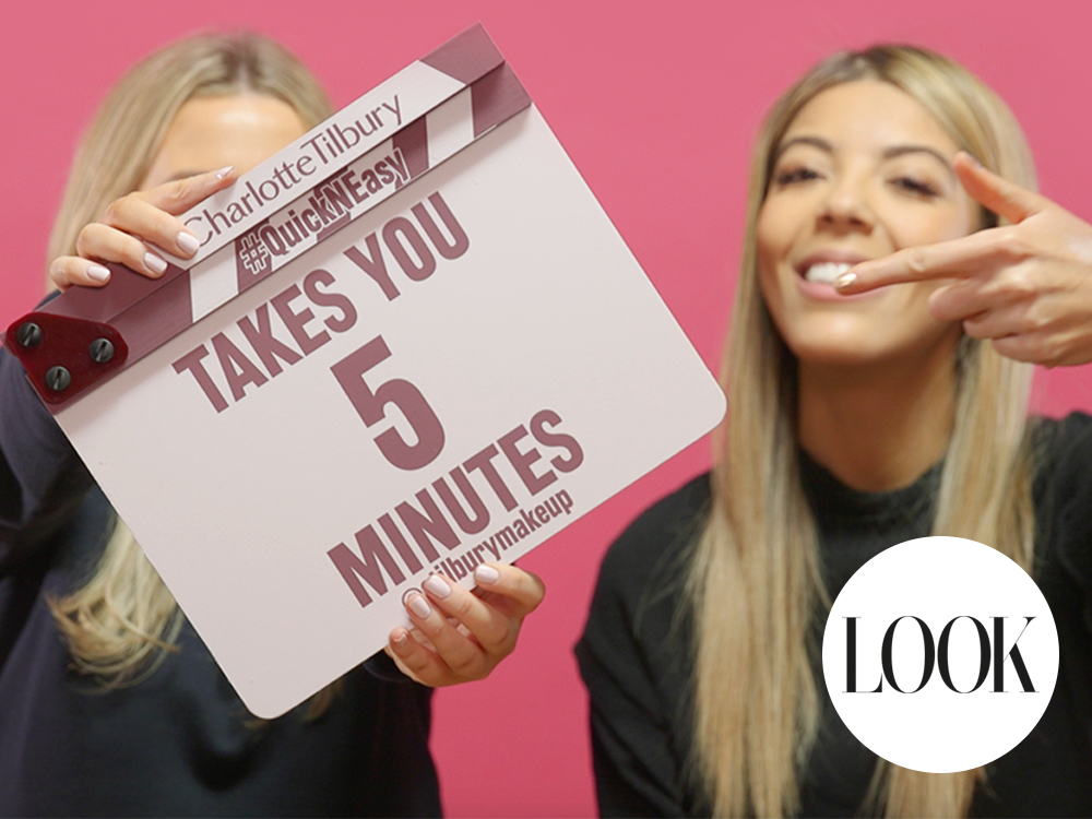 Charlotte Tilbury's 5 Minute Make-Up Challenge