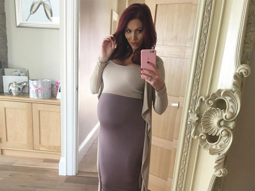 TOWIE’s Amy Childs Denies Drinking Bubbly While Pregnant