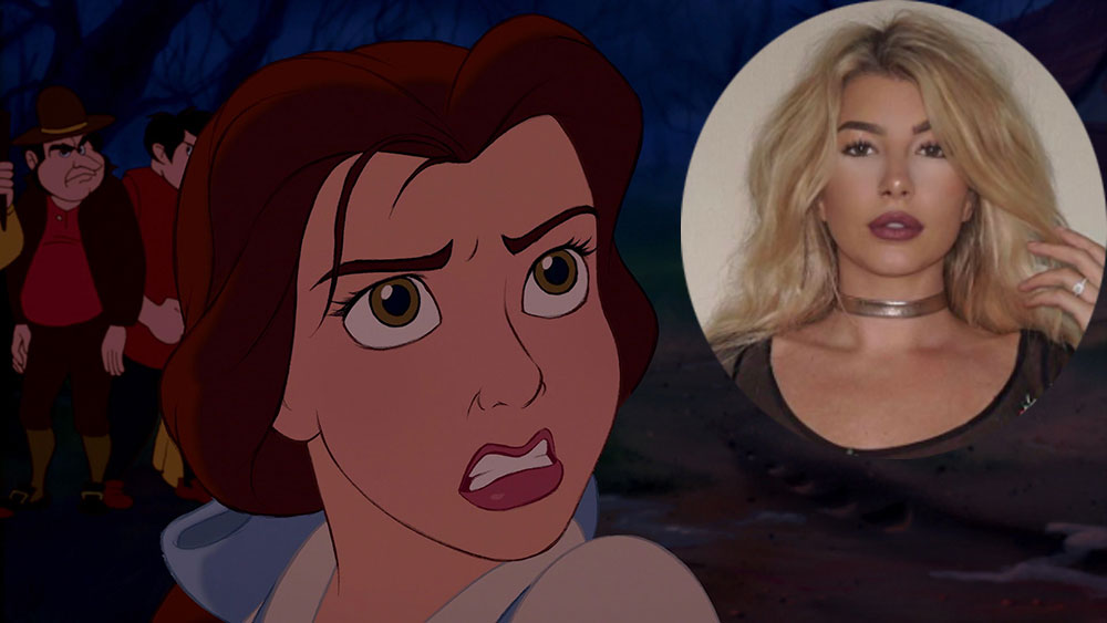 Olivia Buckland Divides Opinion With Risque Beauty And The Beast Outfit