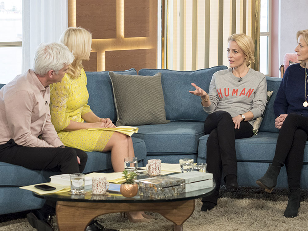Gillian Anderson Is Criticised For Being Moody During Happiness Book Promo