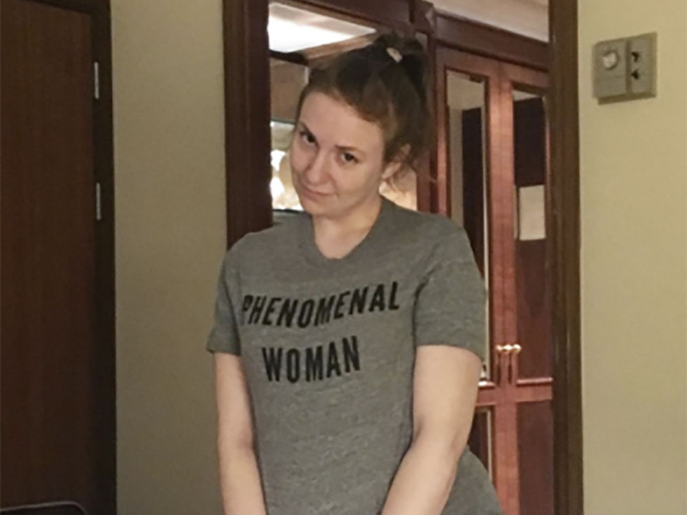 Lena Dunham Hits Back At Weight Critics In The BEST Way