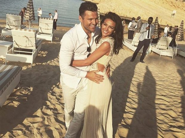 Michelle Keegan and Mark Wright