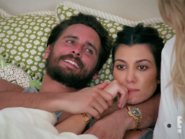 Scott Disick Kourtney Kardashian