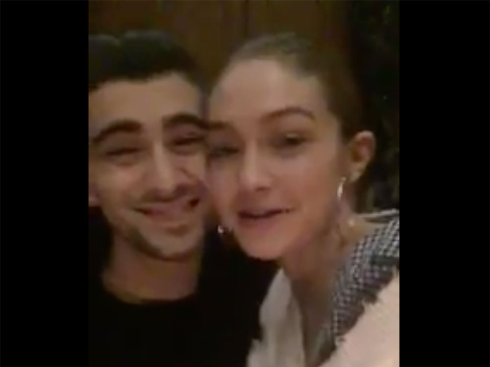 Zayn Malik And Gigi Hadid Share Video Thanking Fans For Support - LOOK