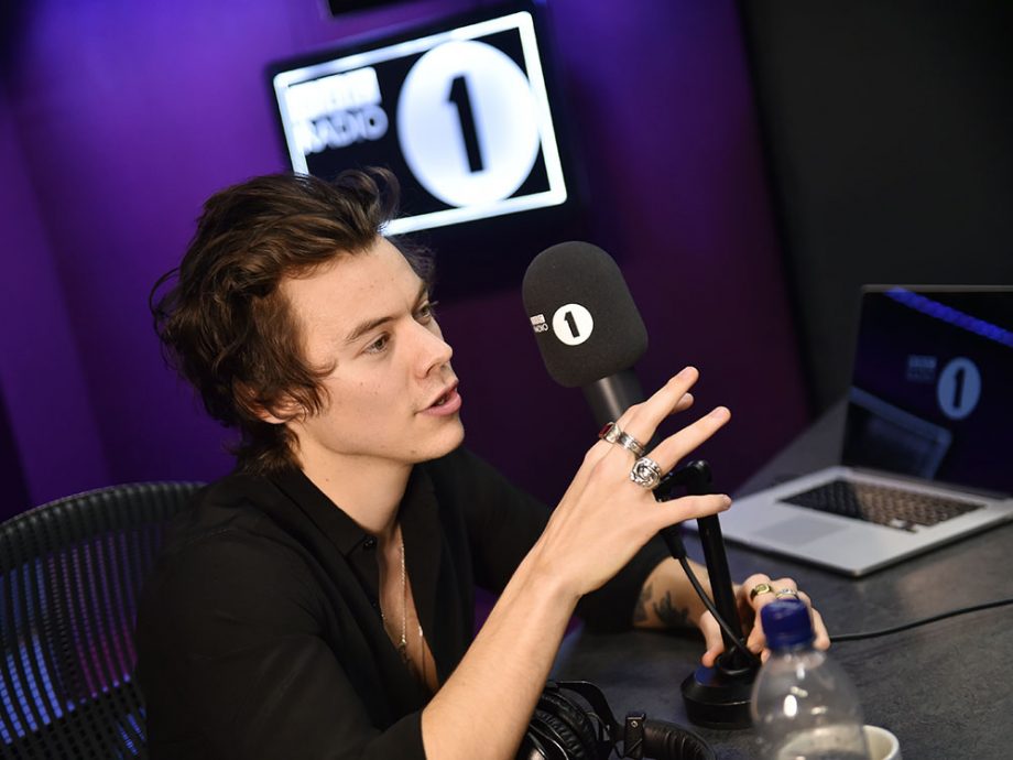 Harry Styles on Radio 1