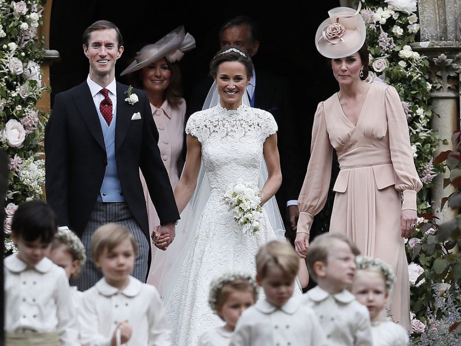 Kate Middleton at Pippa Middleton's wedding