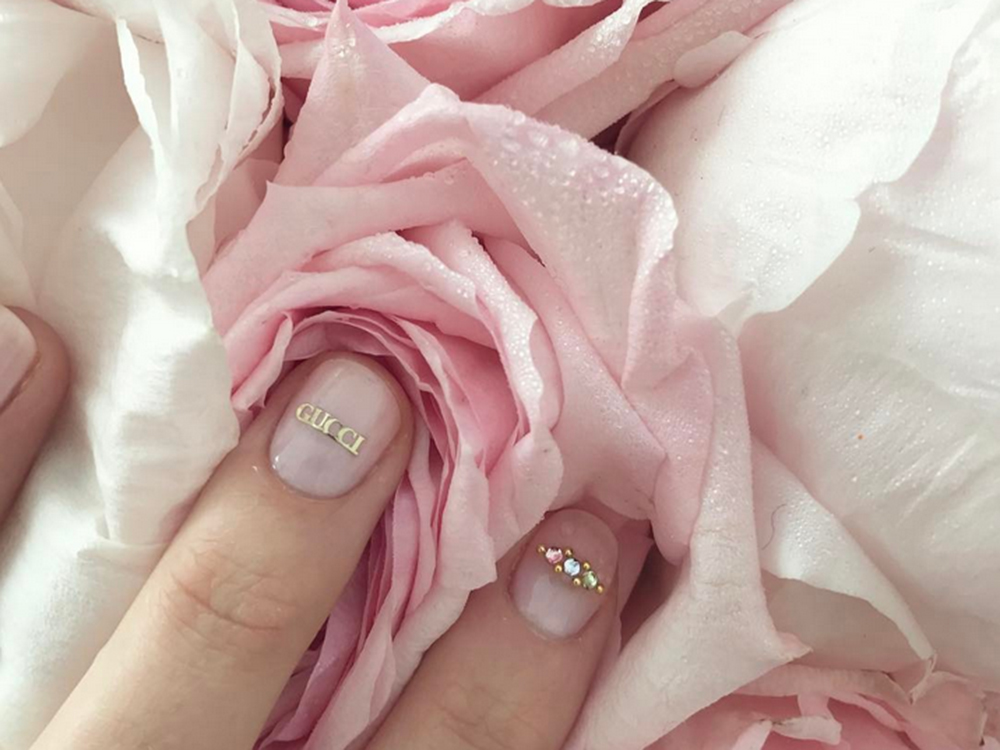 This New Nail Art Trend Is Gucci Approved