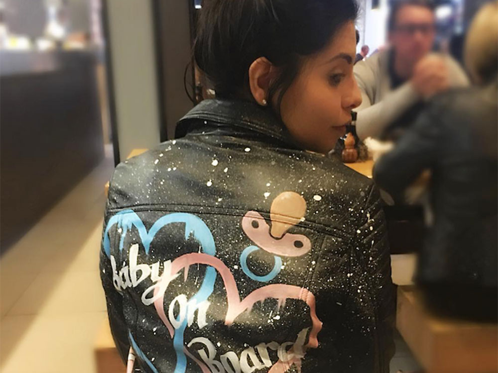 Cara De La Hoyde Showcases Her Blossoming Baby Bump