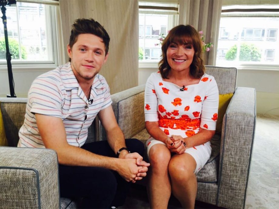 Niall Horan and Lorraine Kelly