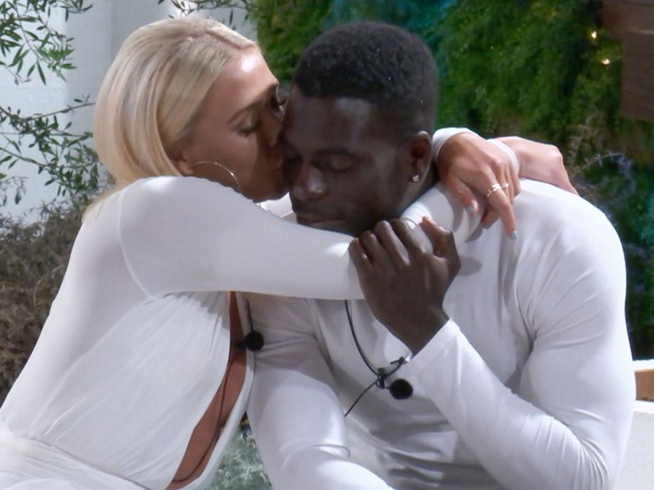 Gabby and Marcel on Love Island
