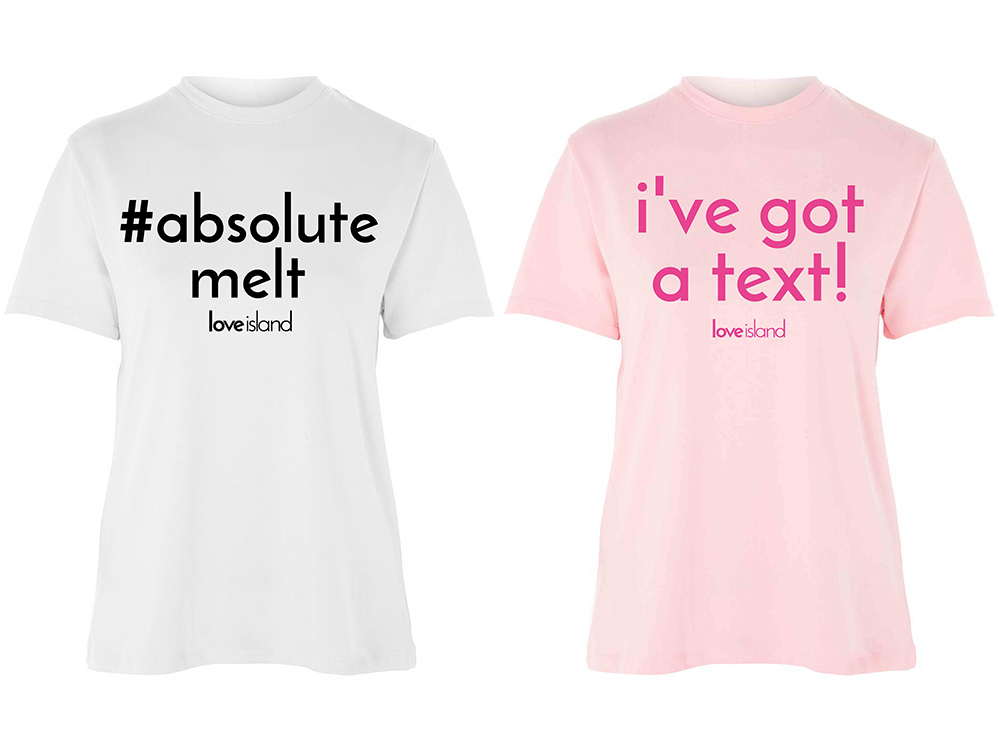 The Love Island T-Shirts Cause A Twitter War