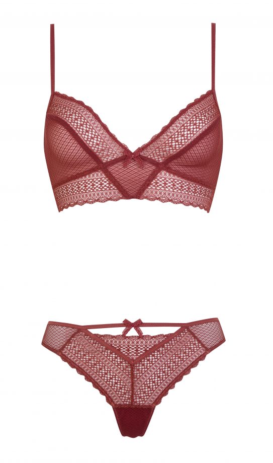 Nine By Savvanah Miller at Debenhams Bra £18.50, Knickers £12.50