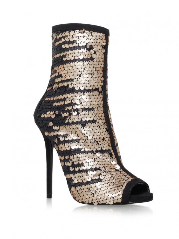 Carvela Kurt Geiger sequin boots, were £150 – now £35