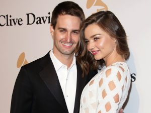 Miranda Kerr and Evan Spiegel