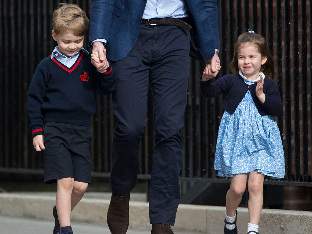 Prince George and Princess Charlotte