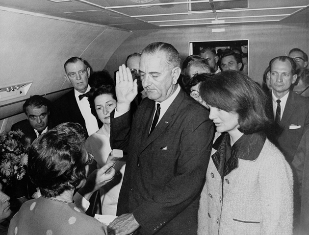 murdered celebrities: Vice-president being sworn in