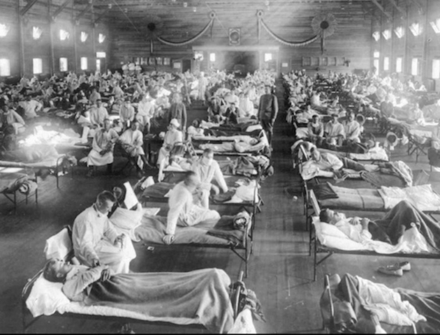 gruesome diseases: spanish flu patients