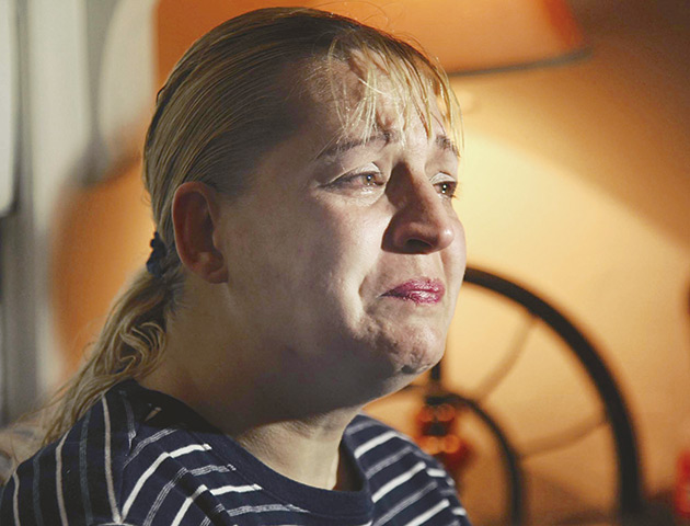 Grieving mum Sherry West. (Photo: PA Photos)