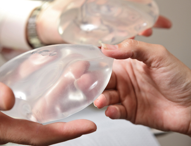The implants used in breast enlargement surgery. (Photo: iStockphoto)