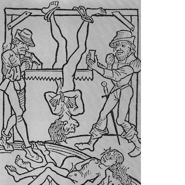 methods of Execution: sawing