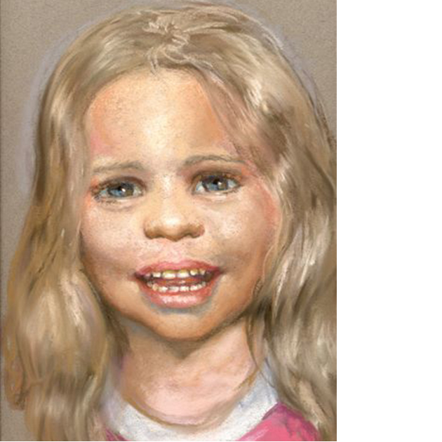 The police painting of Baby Grace (Photo: PA Photos)