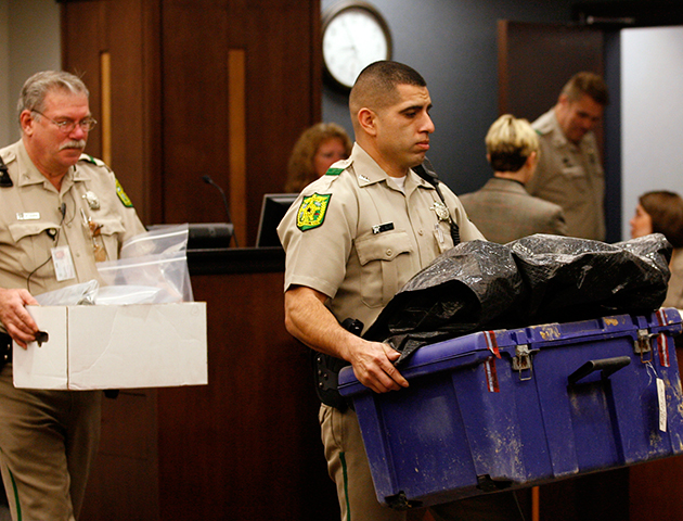 The evidence was presented in court. (Photo: PA Photos)
