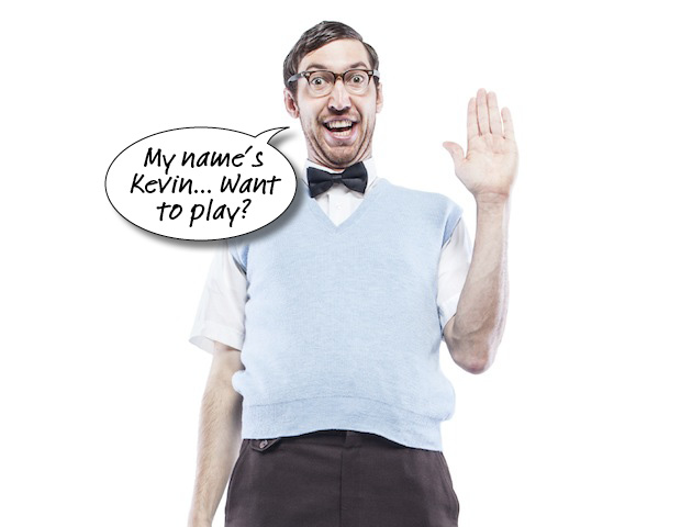 Berjalan ke arah orang asing dan langsung meminta mereka jadi teman 