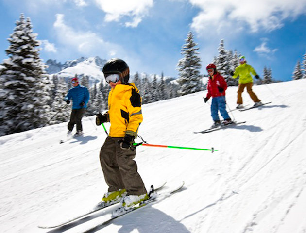 dangerous activities: skiing