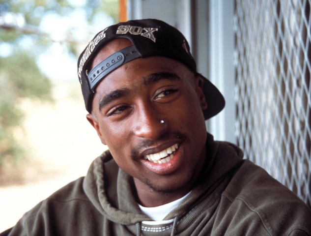 Rapper Tupac Shakur in the film "Poetic Justice"