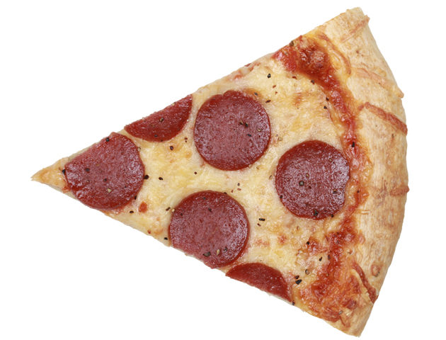 slice of pepperoni pizza