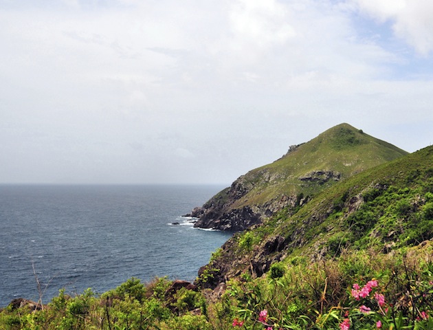 Saba island: Old Booby Hill and Spring Bay - photo by M.Torres