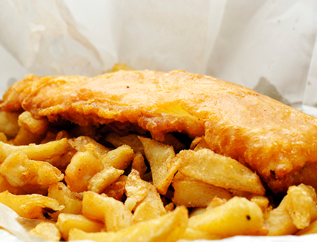 takeaway fish and chips