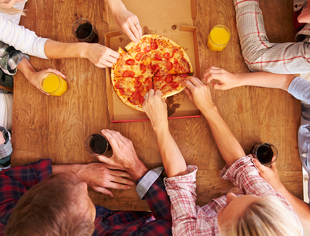 takeaway pizza