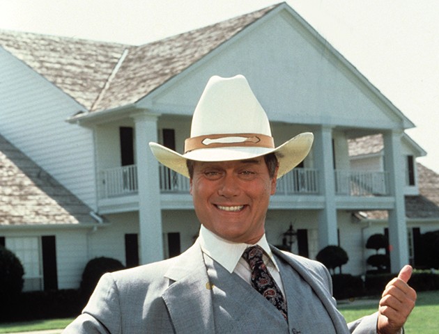 Larry Hagman and his JR role wouldn't be kept in the shadows (Photo: Rex)
