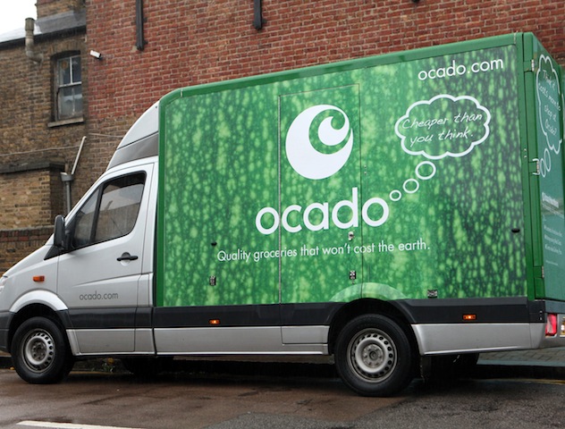 A generic stock photo of an Ocado home delivery van in south west London. PRESS ASSOCIATION Photo. Picture date: Friday October 1, 2010. Photo credit should read: Katie Collins/PA