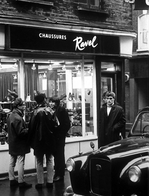 Mandatory Credit: Photo by DAVID MAGNUS/REX/Shutterstock (13285d) 'Ravel' Shoe Shop, Carnaby Street, London, England, Britain VARIOUS - 1966