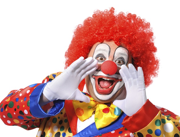British sayings: Clown